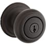 Kwikset Signature Series Hancock Keyed Entry Single Cylinder Knobset Venetian Bronze
