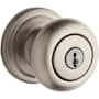Kwikset Signature Series Hancock Keyed Entry Single Cylinder Knobset Satin Nickel