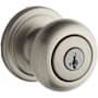 Kwikset Hancock Keyed Entry Single Cylinder Knob Set with SmartKey Satin Nickel