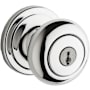 Kwikset Signature Series Hancock Keyed Entry Single Cylinder Knobset Polished Chrome