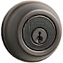 Kwikset 780 Single Cylinder Keyed Entry Deadbolt with SmartKey from the Signature Series Venetian Bronze