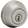 Kwikset 780 Single Cylinder Keyed Entry Deadbolt with SmartKey from the Signature Series Satin Nickel