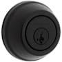 Kwikset 780 Series Single Cylinder Keyed Entry Deadbolt with SmartKey Matte Black