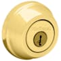 Kwikset 780 Double Cylinder Keyed Entry Deadbolt with SmartKey from the Signature Series Polished Brass