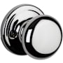 Kwikset Hancock Reversible Non-Turning One-Sided Dummy Door Knob Polished Chrome