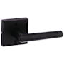 Kwikset Milan Non-Turning One-Sided Dummy Door Lever with Square Rose Venetian Bronze