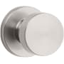 Kwikset Pismo Non-Turning One-Sided Dummy Door Knob with Round Rose Satin Nickel