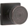Kwikset Pismo Reversible Non-Turning One-Sided Dummy Door Knob Venetian Bronze