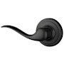 Kwikset Tustin Left Handed Non-Turning One-Sided Dummy Door Lever Matte Black