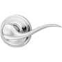 Kwikset Tustin Right Handed Non-Turning One-Sided Dummy Door Lever Polished Chrome
