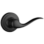 Kwikset Tustin Right Handed Non-Turning One-Sided Dummy Door Lever Matte Black