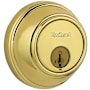 Kwikset Key Control UL Listed Single Cylinder Deadbolt with the SmartKey Feature FOR MASTER KEYING PROJECTS Polished Brass