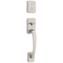 Kwikset Brentford Sectional Dummy Handleset Satin Nickel