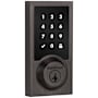 Kwikset Home Connect Contemporary Keyless Entry Electronic Touchscreen Deadbolt with Z-Wave Venetian Bronze