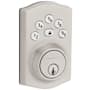 Kwikset Powerbolt 240 Traditional Single Cylinder Keyless Entry Deadbolt with 5-Button Keypad Satin Nickel