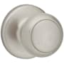 Kwikset Cove Knob Single Cylinder Interior Pack with Round Rose for Handlesets Satin Nickel