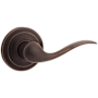 Kwikset Tustin Left Handed Lever Single Cylinder Interior Pack with Round Rose for Handlesets Venetian Bronze