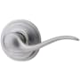 Kwikset Tustin Left Handed Lever Single Cylinder Interior Pack with Round Rose for Handlesets Satin Chrome