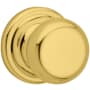 Kwikset Passage Function Juno Knobset Polished Brass
