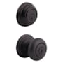 Kwikset Juno SmartKey Single Cylinder Knobset and Deadbolt Combo Pack Venetian Bronze