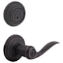 Kwikset Tustin SmartKey Single Cylinder Leverset and Deadbolt Combo Pack Venetian Bronze