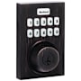 Kwikset Home Connect Contemporary Keyless Entry Electronic Keypad Deadbolt with Z-Wave Venetian Bronze