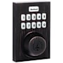 Kwikset Home Connect Contemporary Keyless Entry Electronic Keypad Deadbolt with Z-Wave Venetian Bronze
