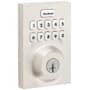 Kwikset Home Connect Contemporary Keyless Entry Electronic Keypad Deadbolt with Z-Wave Satin Nickel