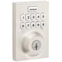 Kwikset Home Connect Contemporary Keyless Entry Electronic Keypad Deadbolt with Z-Wave Satin Nickel