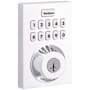 Kwikset Home Connect Contemporary Keyless Entry Electronic Keypad Deadbolt with Z-Wave Polished Chrome