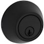 Kwikset Safe Lock by Kwikset Single Cylinder Keyed Entry Deadbolt Matte Black