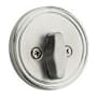Kwikset Safe Lock by Kwikset Single Cylinder One Sided Deadbolt Satin Chrome