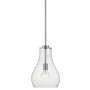 Lark Frankie 1 Light 10" Wide Mini Pendant Brushed Nickel