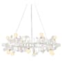 Lark Lolli 12 Light 30" Wide Abstract Chandelier Textured Plaster
