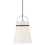 Lark Tori 14" Wide Pendant Black