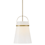 Lark Tori 14" Wide Pendant Lacquered Brass