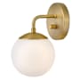 Lark Julep 10" Tall Wall Sconce Lacquered Brass