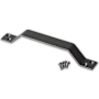 Leatherneck Hardware 12 Inch Tall Sliding Barn Door Handle Pull from the Flat Track Collection Black