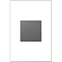 Legrand adorne 20 Ampere Tamper-Resistant Pop-Out Electrical Outlet Magnesium