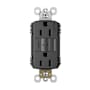 Legrand radiant 15 Ampere Self-Test GFCI Electrical Outlet Black