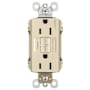 Legrand radiant 15 Ampere Self-Test GFCI Electrical Outlet Light Almond