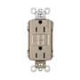 Legrand Radiant 15 Ampere Tamper Resistant Self-Test GFCI Electrical Outlet Nickel