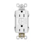 Legrand radiant 15 Ampere Self-Test GFCI Electrical Outlet White