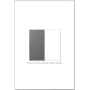 Legrand adorne Half Size Blank Insert Magnesium