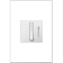 Legrand adorne Whisper 700 Watt Tru-Universal Single Pole/3-Way Dimmer Switch Wall Control - Compatible with All Lighting White