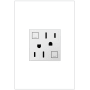 Legrand adorne 15 Ampere Tamper-Resistant Self-Test GFCI Tamper-Resistant Electrical Outlet White