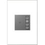 Legrand adorne Manual On / Timed Off Switch Magnesium