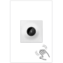 Legrand adorne Wave 15 Ampere Single Pole/3-Way Light Switch Wall Control White