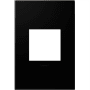 Legrand adorne Plastic 1 Gang Light Switch / Outlet Cover Plate Black Ink