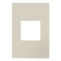 Legrand adorne Plastic 1 Gang Light Switch / Outlet Cover Plate Oatmeal